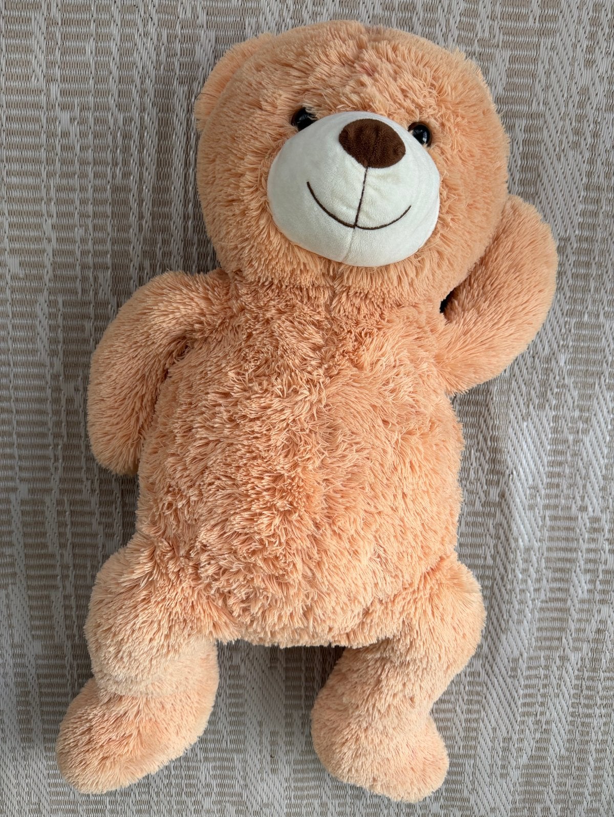 zachte knuffelbeer teddybeer, Kinderen en Baby's, Speelgoed | Knuffels en Pluche, Oranje, Overige merken, Overige karakters, Beer