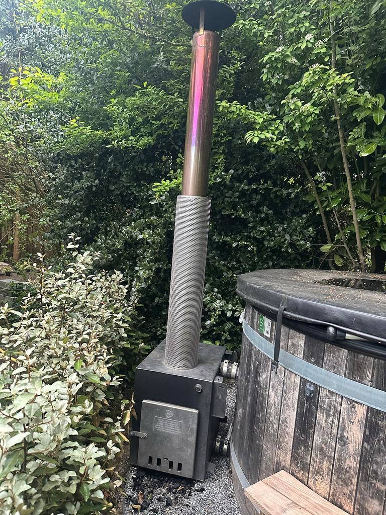 Kirami Macu Houtkachel voor Hottub 40 KW (gebruikt), Ophalen, Gebruikt