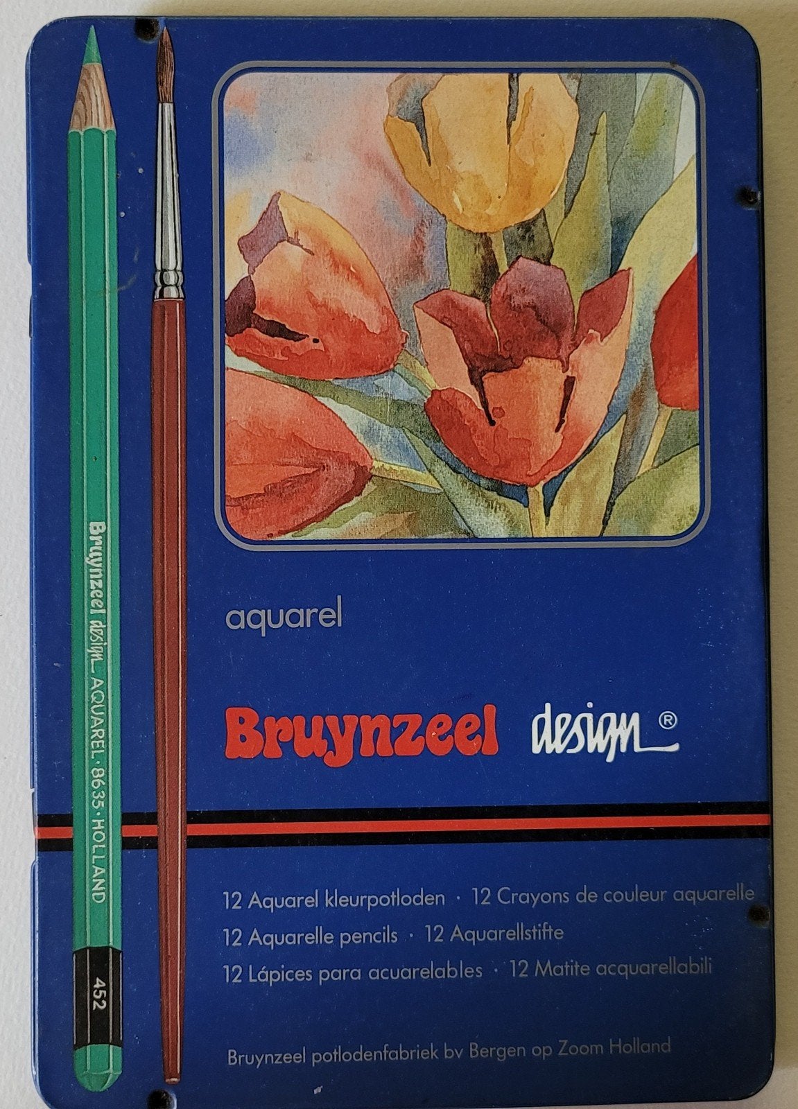 Bruynzeel Design Aquarel Kleurpotloden - 12 Stuks, Hobby en Vrije tijd, Schilderen, Gebruikt, Verzenden