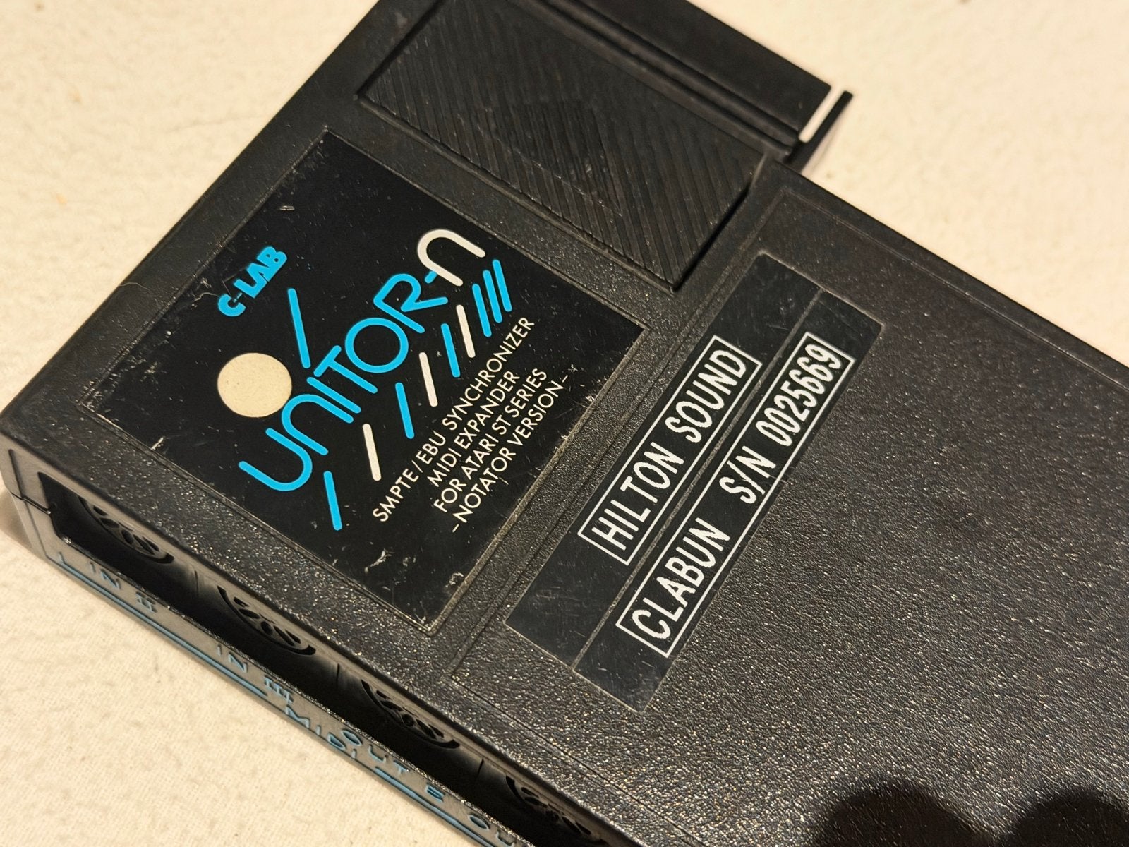C-LAB Unitor N MIDI Expander voor Atari ST : Notator dongle, Verzenden, Gebruikt