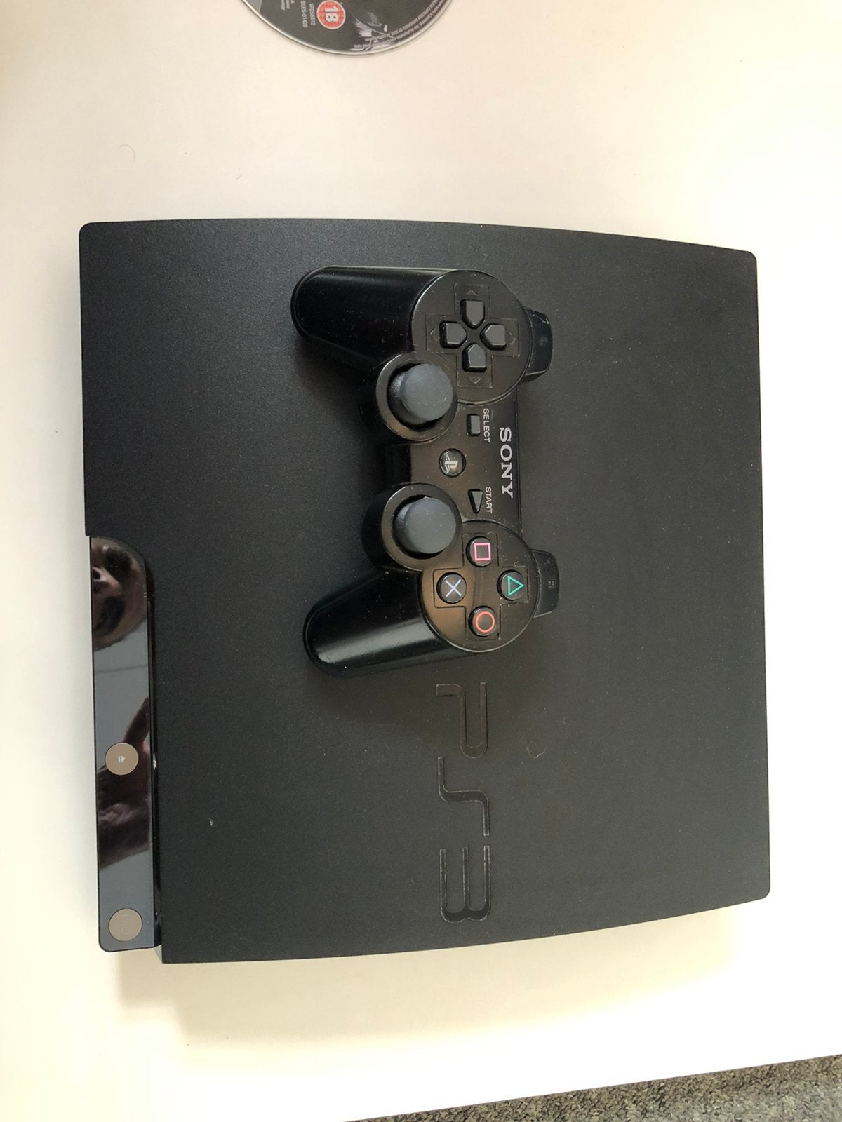 Ps3 Slim, Spelcomputers en Games, Spelcomputers | Sony PlayStation 3, Ophalen, Zo goed als nieuw, Met 1 controller, Slim