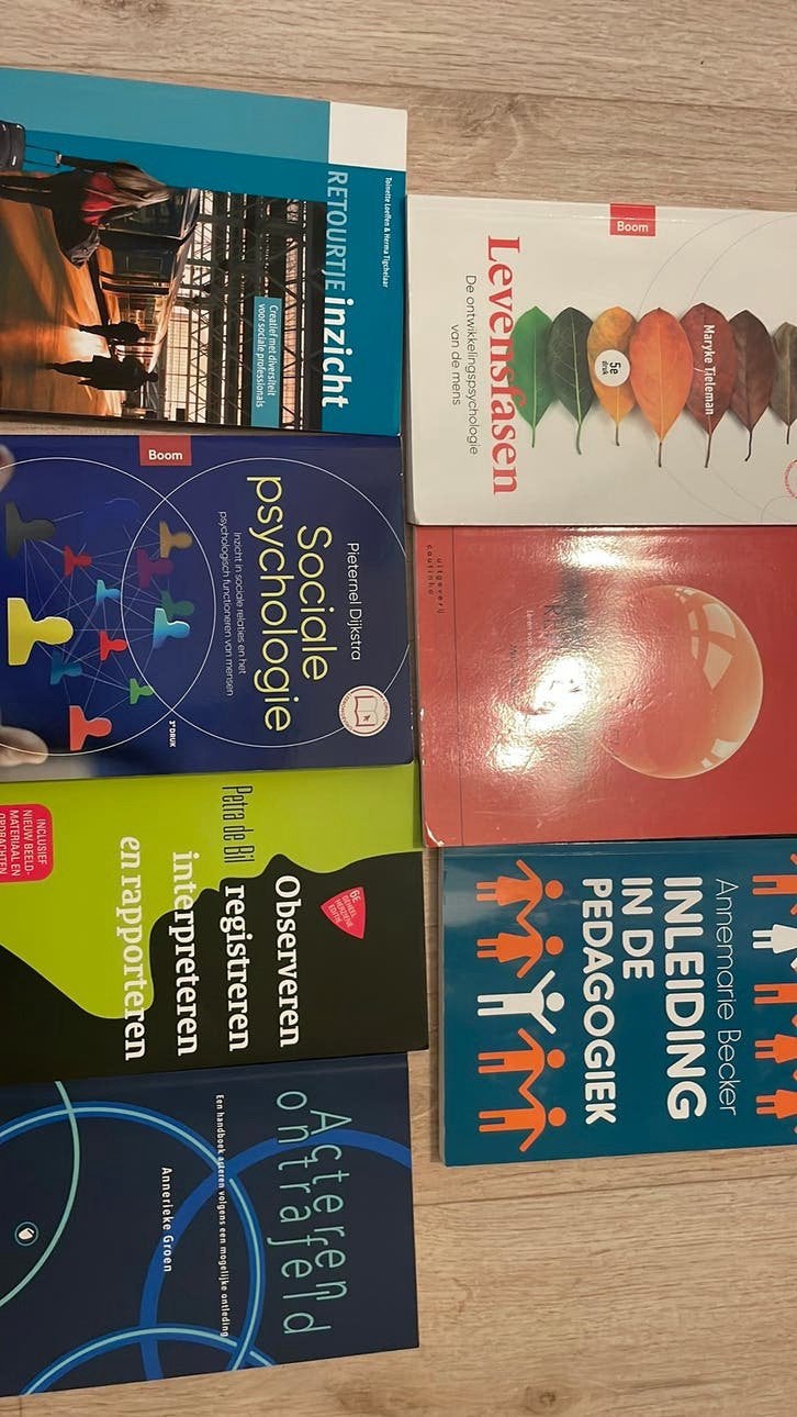 Studieboeken dramatherapie/psychologie/pedagogiek, Ophalen of Verzenden, Alpha, Zo goed als nieuw, HBO