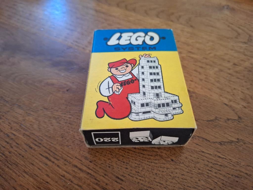 Vintage Lego System nr 220 uit ca 1955, Kinderen en Baby's, Speelgoed | Duplo en Lego, Gebruikt, Compleet, Overige thema's, Lego