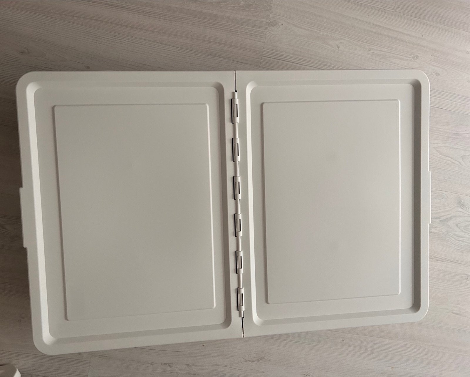 IKEA Sockerbit Opbergbox met Deksel - Wit, Ophalen, Kunststof, 50 tot 100 cm, Zo goed als nieuw