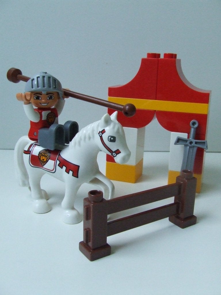 Duplo set 10568 – Riddertoernooi (compleet), Ophalen of Verzenden, Zo goed als nieuw, Compleet, Duplo