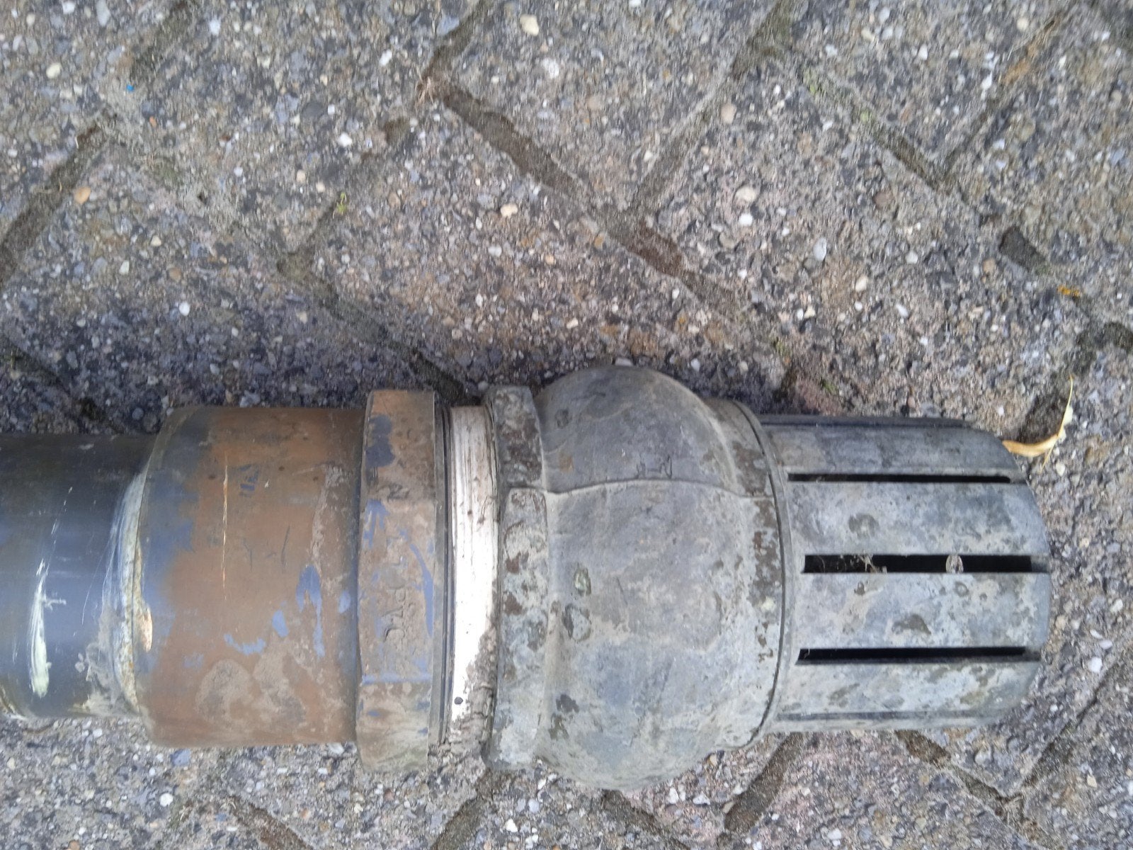 Voetklep aanzuigslang waterpomp, Tuin en Terras, Ophalen of Verzenden, Gebruikt, Overige typen