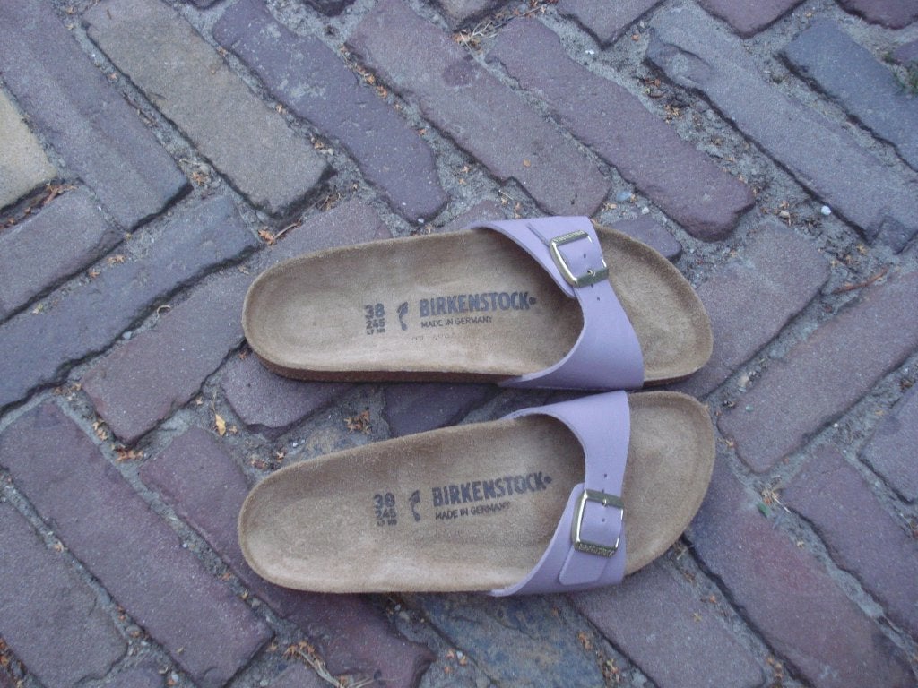 BIRKENSTOCK MADRID LILA 38 NU GRATIS VERZENDING PER POST, Slippers, Overige kleuren, Verzenden, Nieuw