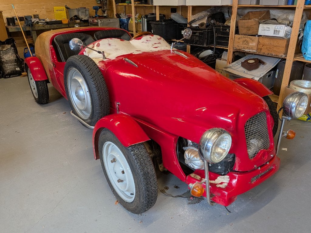 Kitcar Project Lomax 2CV – Rijdt en schakelt, incl. papieren, Auto's, Oldtimers, 29 pk, Handgeschakeld, Particulier, Citroën