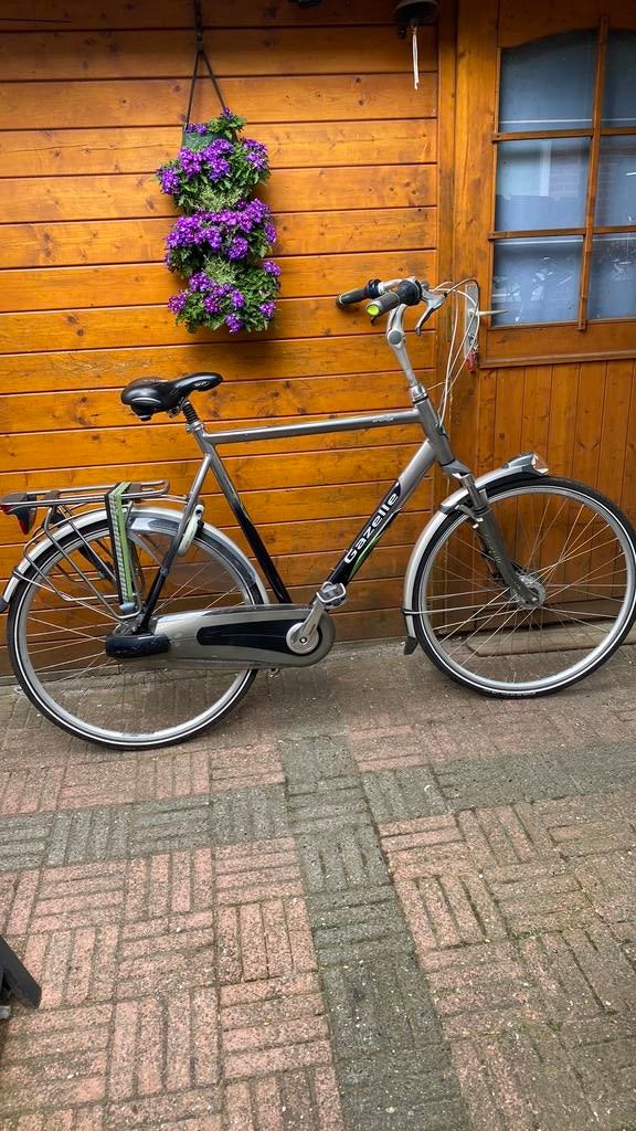 Mooie Nette Gazelle Herenfiets, Fietsen en Brommers, Fietsen | Heren | Herenfietsen, Ophalen, Versnellingen, Zo goed als nieuw