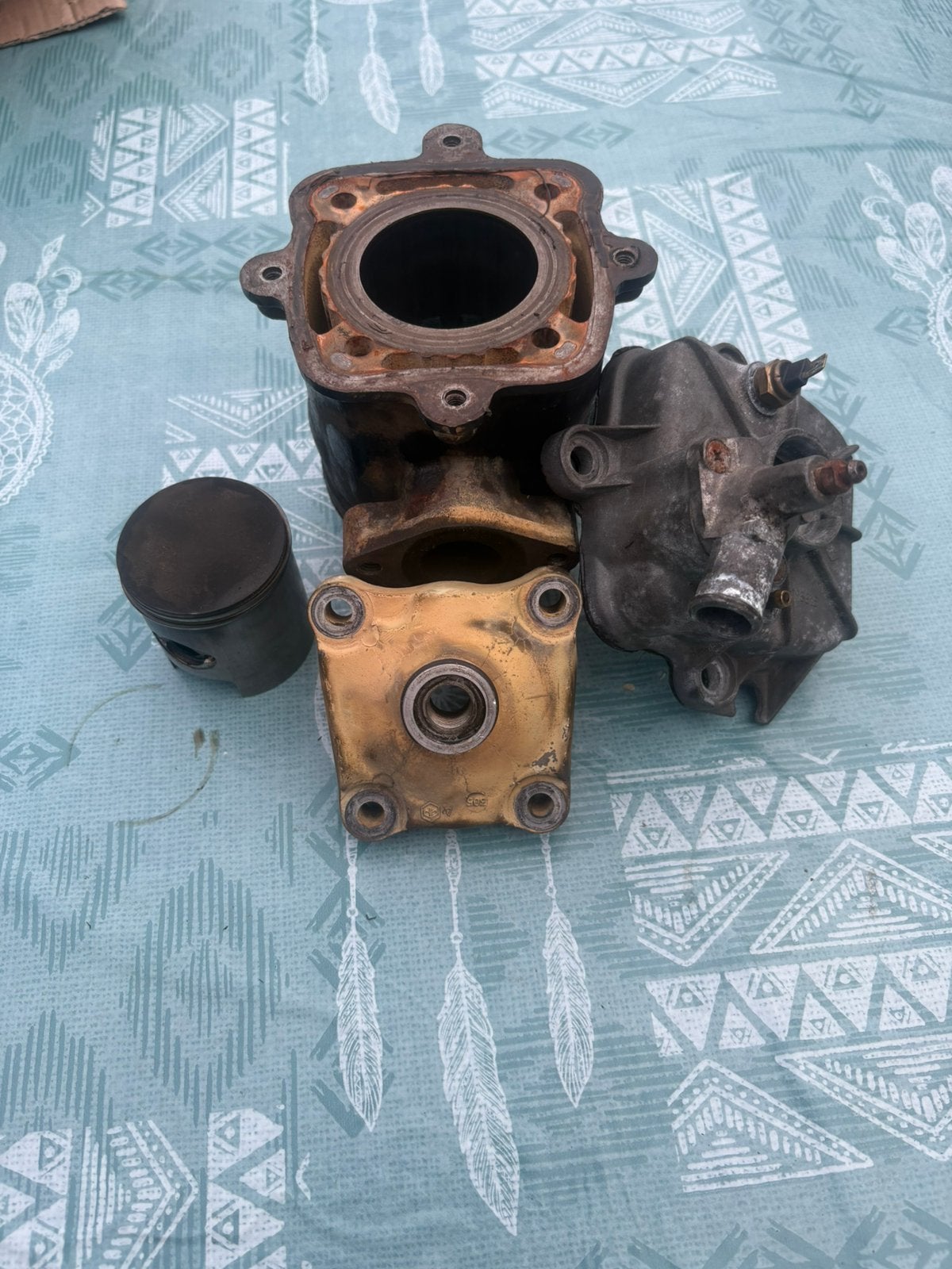 125cc cilinder set hexagon LC, Ophalen, Cilinder