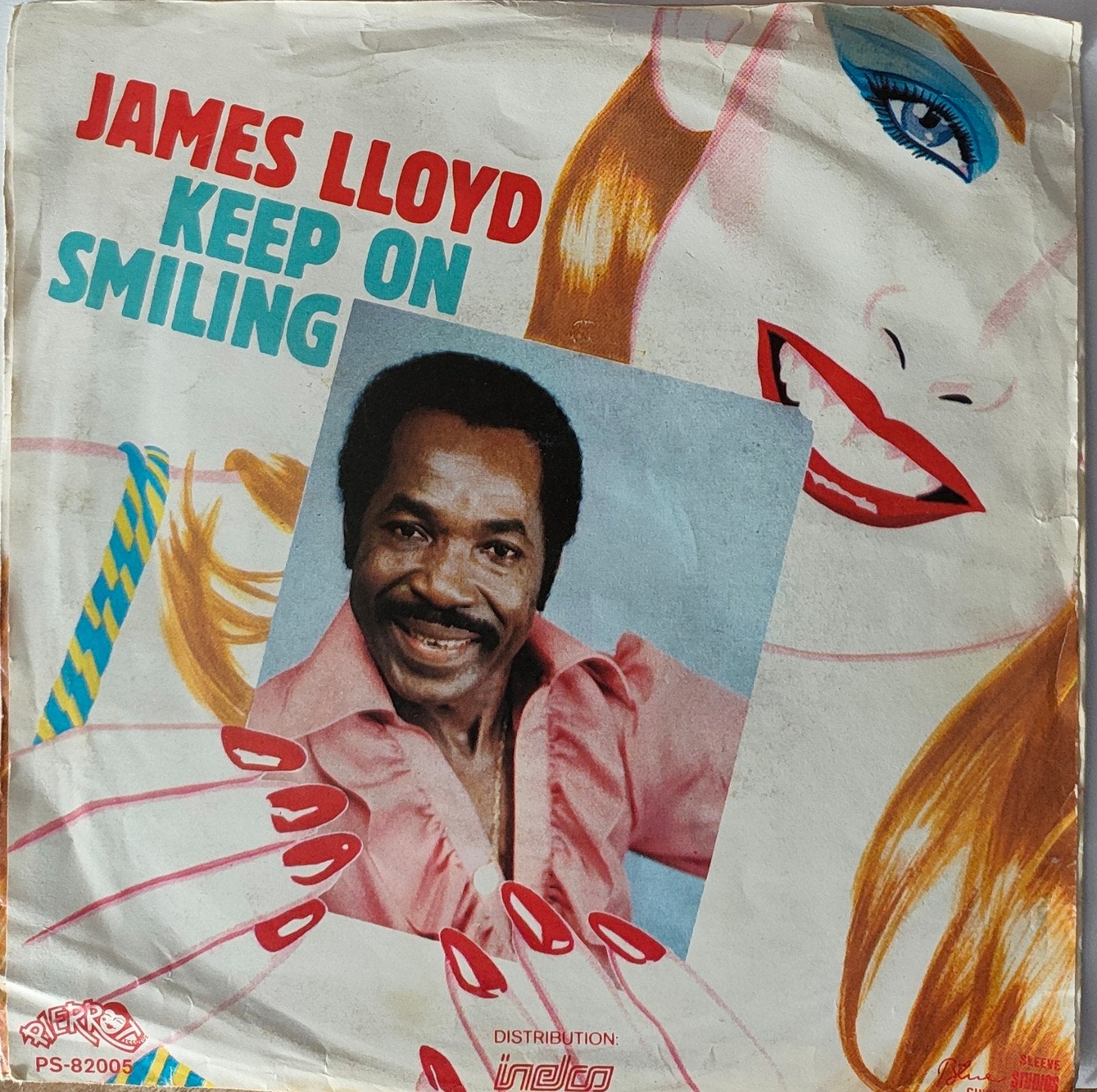 James Lloyd - Keep On Smiling (Vinyl Single), Gebruikt, 7 inch, Ophalen of Verzenden, Pop