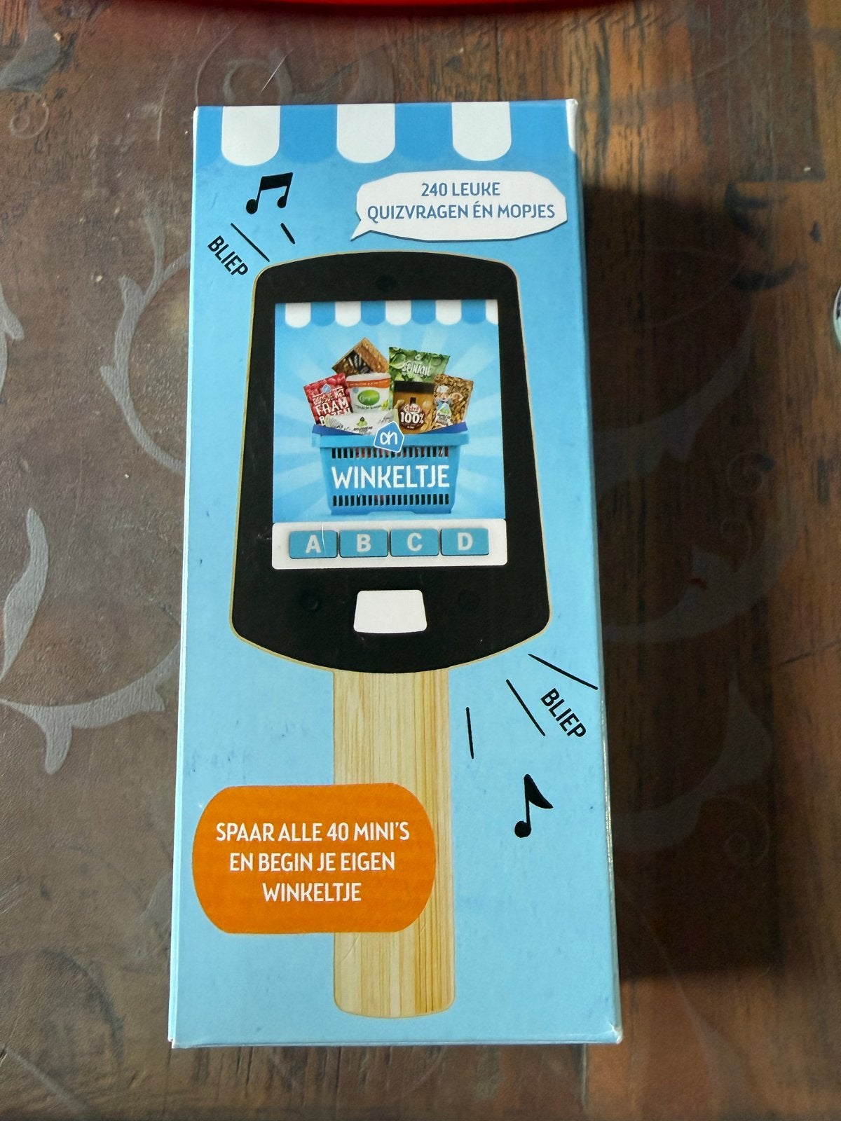 AH handscanner voor mini’s winkeltje, Ophalen of Verzenden, Zo goed als nieuw, Ontdekken, Met geluid