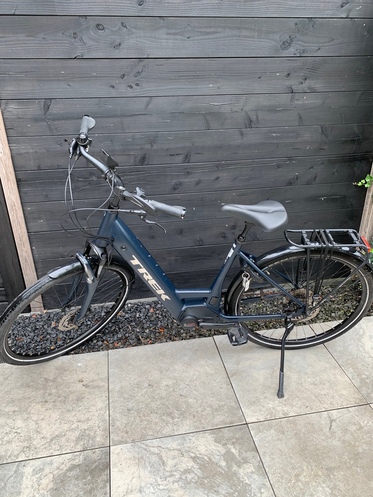 Electrische TREK FIETS navy kleur, Ophalen, Zo goed als nieuw, Overige merken