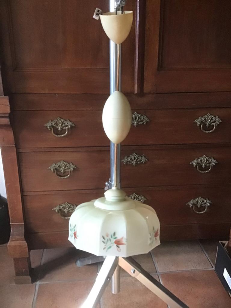 Antieke hanglamp, Antiek en Kunst, Antiek | Lampen, Ophalen of Verzenden