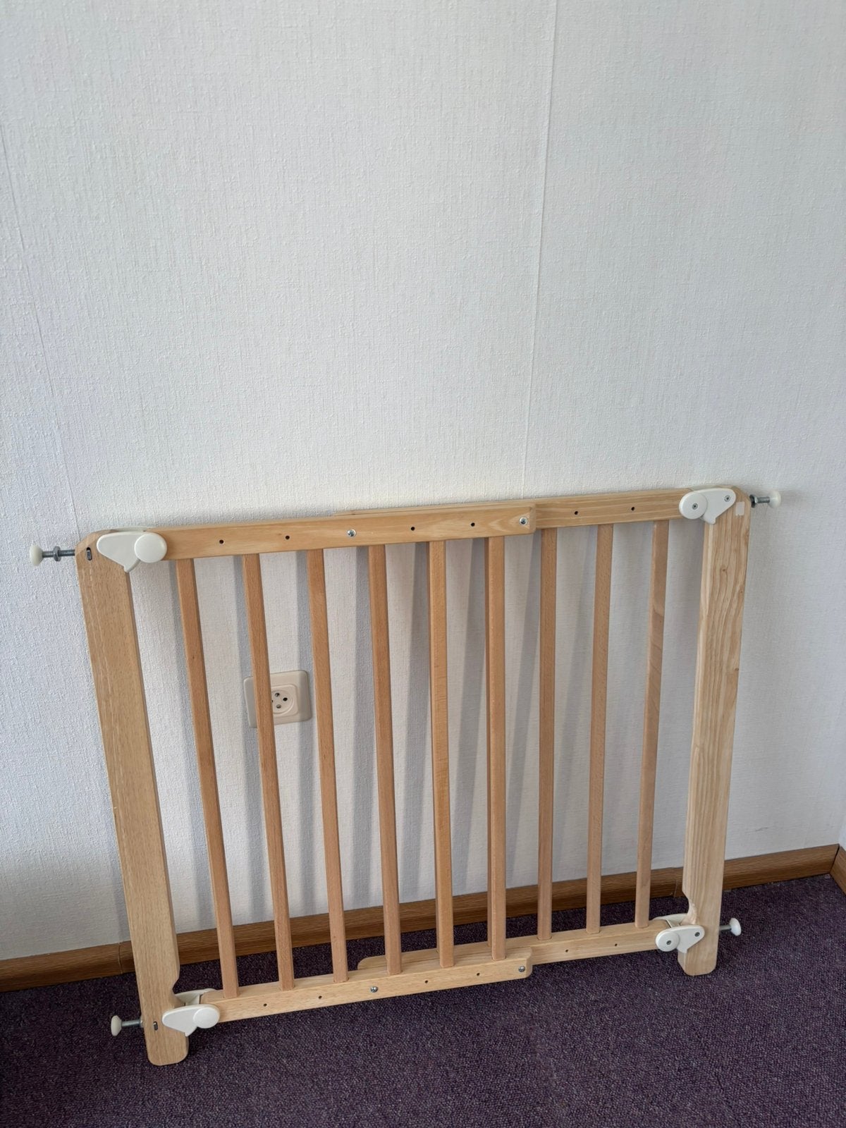 Houten traphekje, Kinderen en Baby's, Traphekjes, Ophalen, Zo goed als nieuw, Hout, 100 tot 115 cm