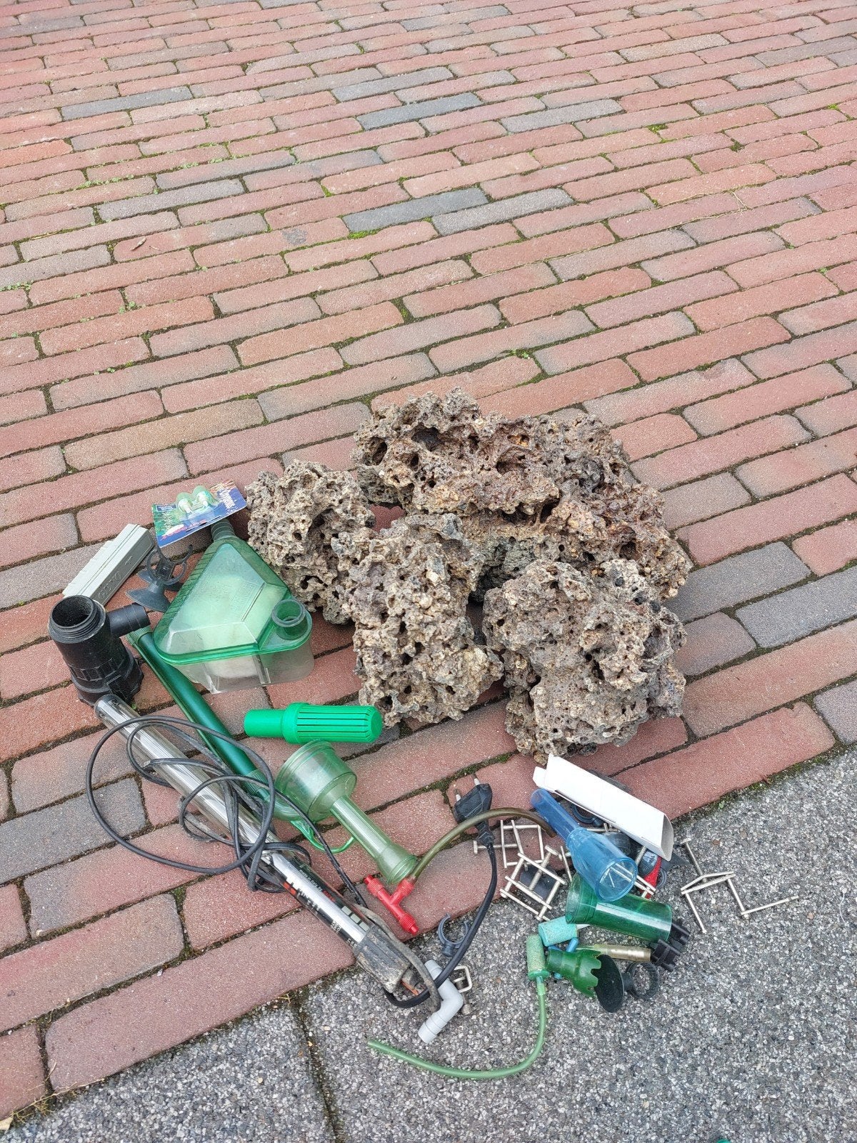lava stenen., Tuin en Terras, Ophalen, Gebruikt