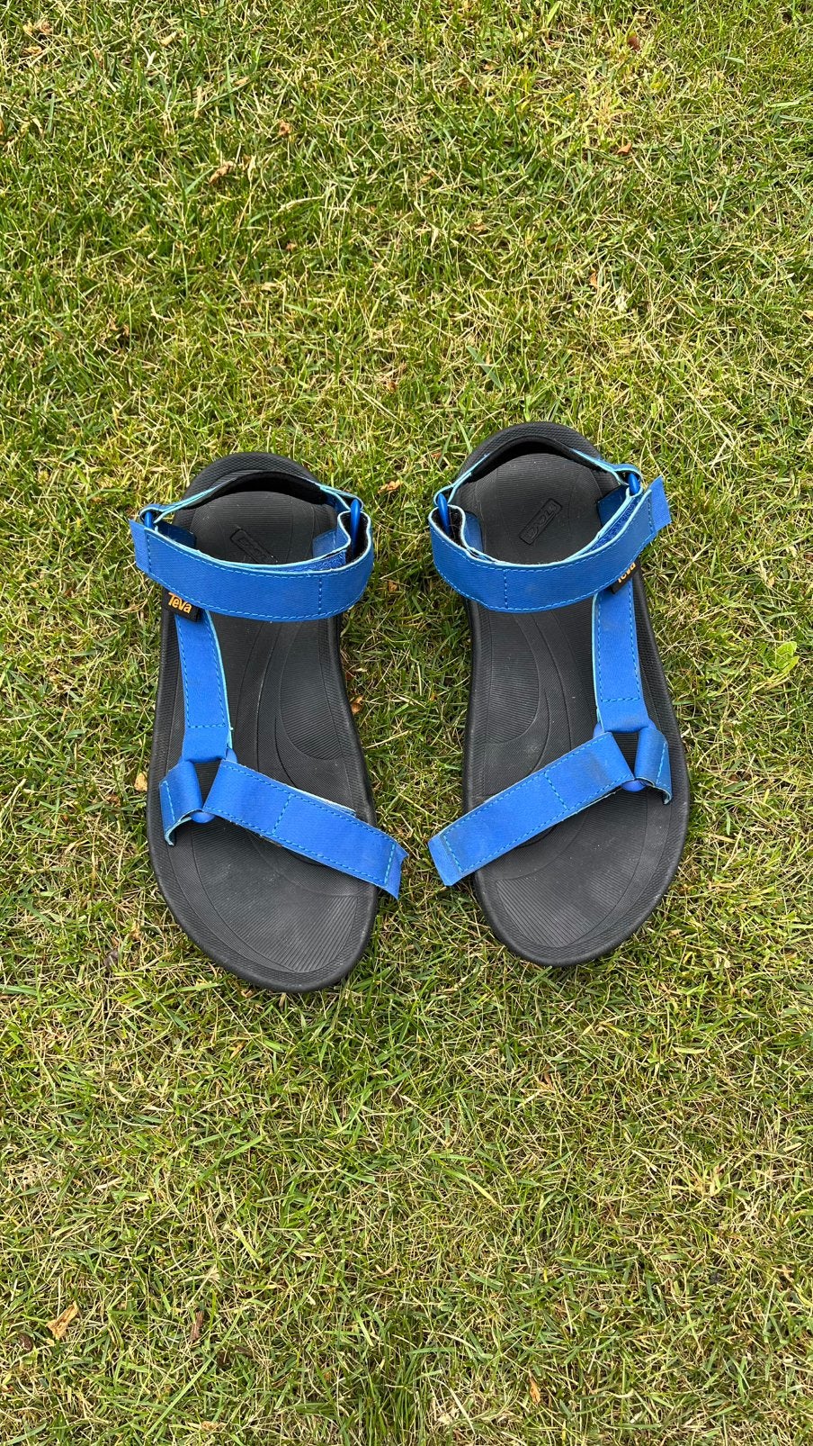 Sandalen van Teva. Maat 40.5, Blauw, Zo goed als nieuw, Sandalen of Muiltjes, Ophalen of Verzenden
