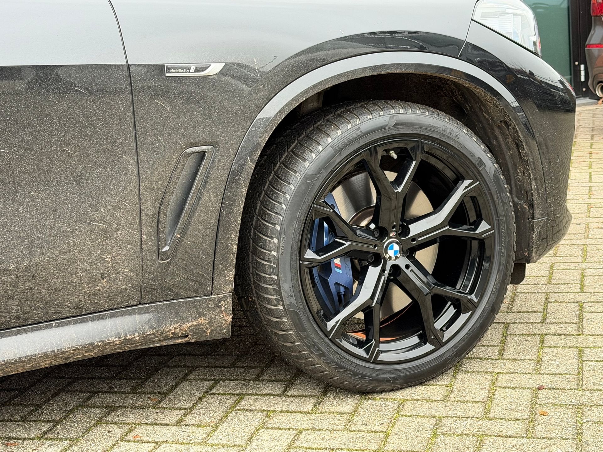 Nws 21” Orig Bmw Styl 741M G05 X5 X6 G06 velgen Winterbanden, Gebruikt, -, -, Banden en Velgen