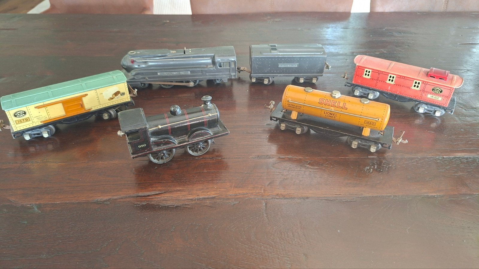 Diverse Antieke Trein Locomotieven en Wagons - Lionel Lines, Ophalen of Verzenden