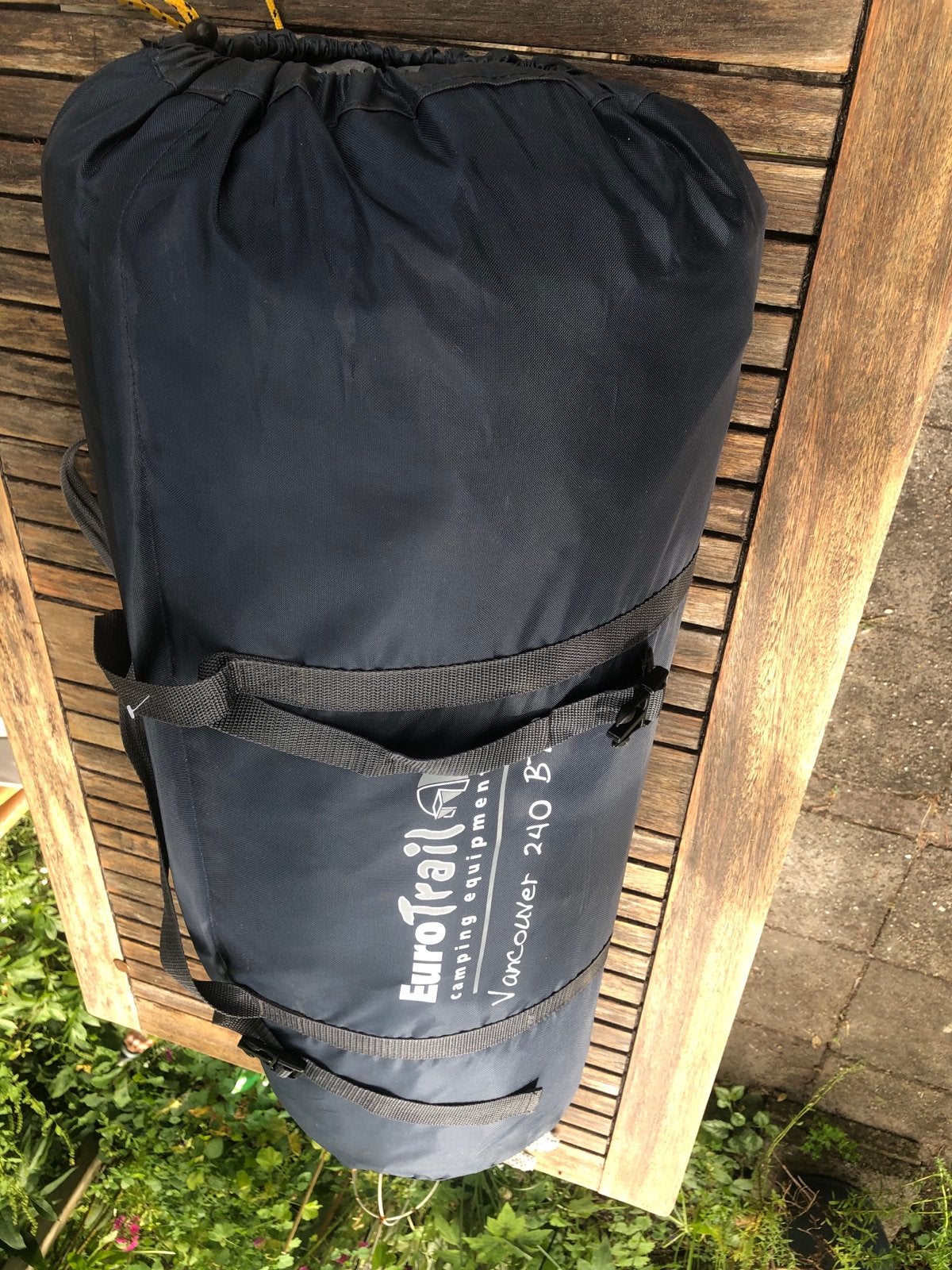 Eurotrail Vancouver 160/240 Canvas Koepeltent - Z.G.A.N., Ophalen of Verzenden, Zo goed als nieuw, Tot en met 2