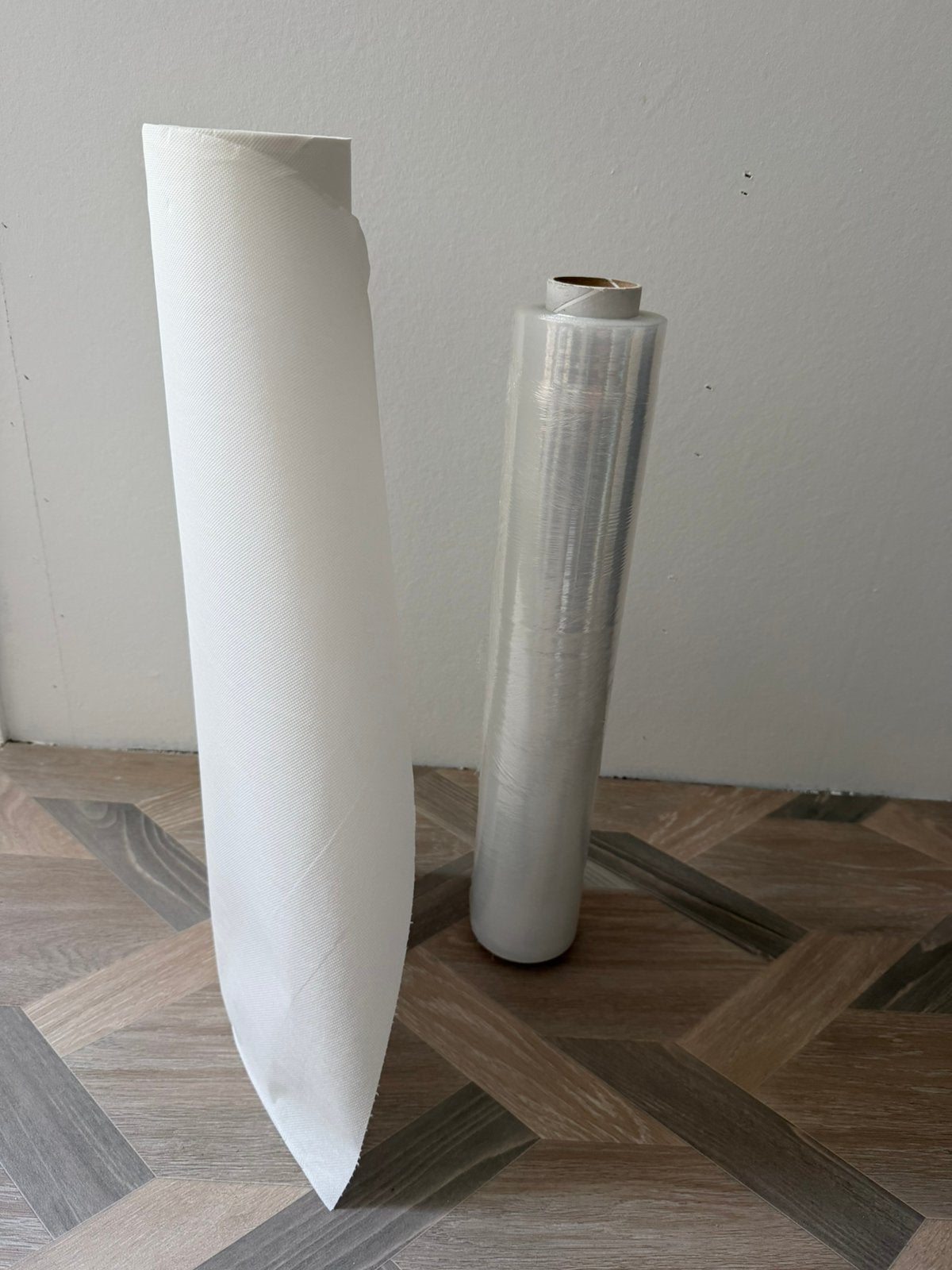 Rollen papier en rol plastic, Ophalen of Verzenden, Zo goed als nieuw, 15 m² of meer, Folie