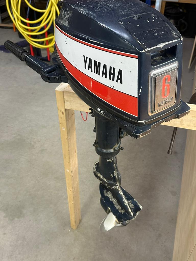 Yamaha 6 pk buitenboordmotor, Ophalen