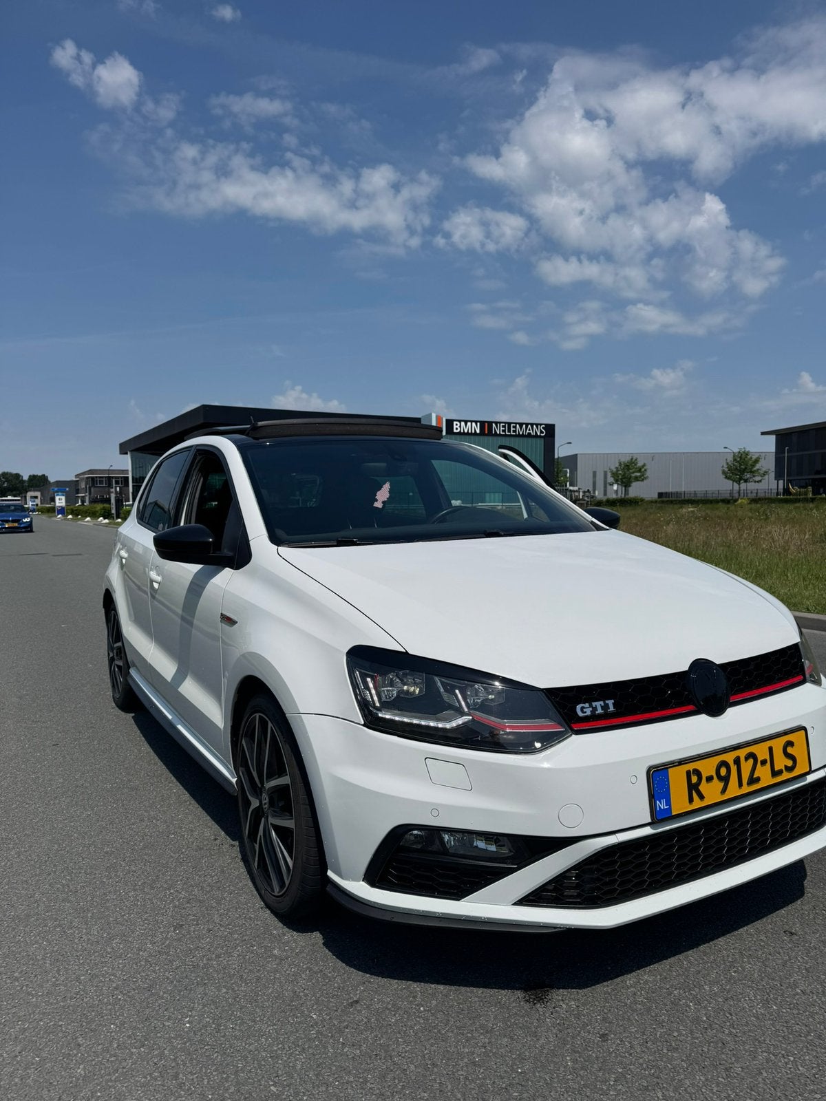 Volkswagen Polo 1.8 TSI 141KW GTI 2016 Wit, Panorama, Auto's, Wit, 1180 kg, Particulier, 1100 kg