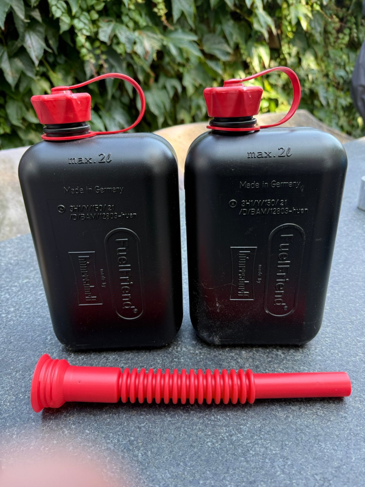 Benzinetankjes 1 liter per stuk, Ophalen of Verzenden, Nieuw