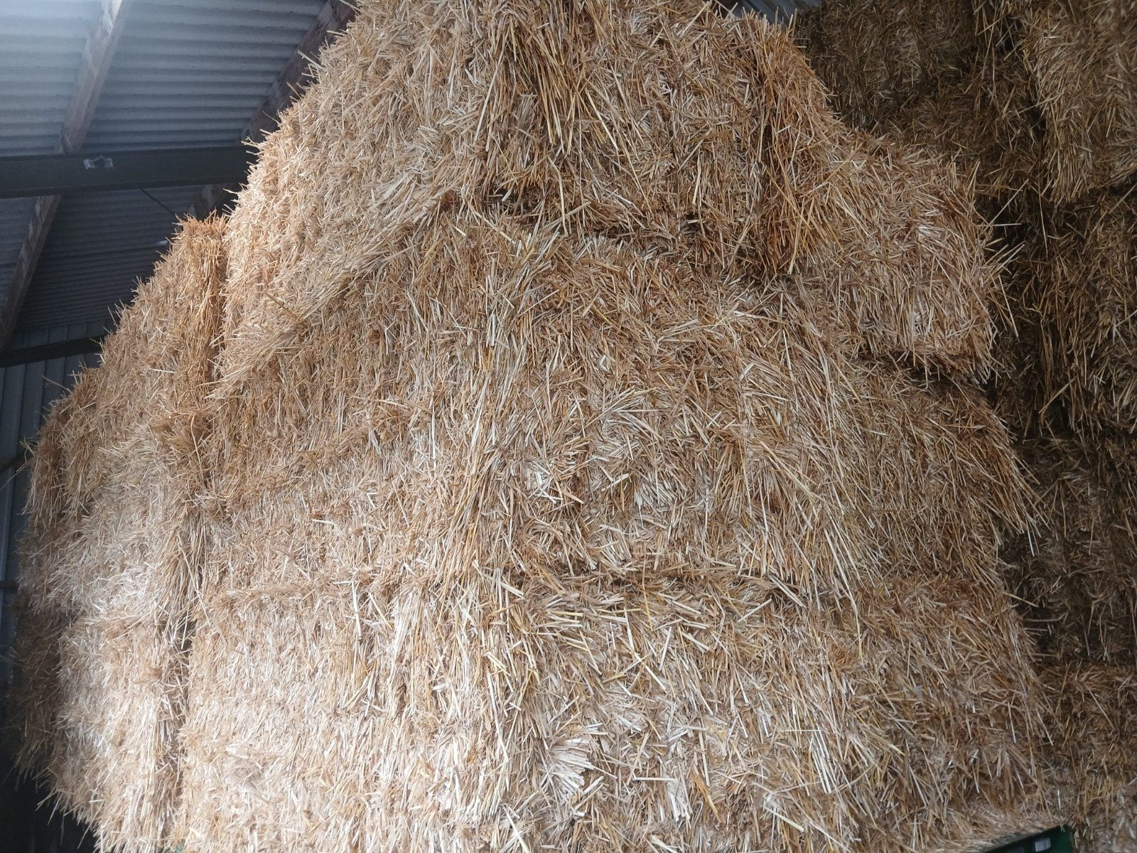 20 Grote balen half gesneden mooi blank haverstro, Dieren en Toebehoren, Dierenvoeding, Ophalen of Verzenden