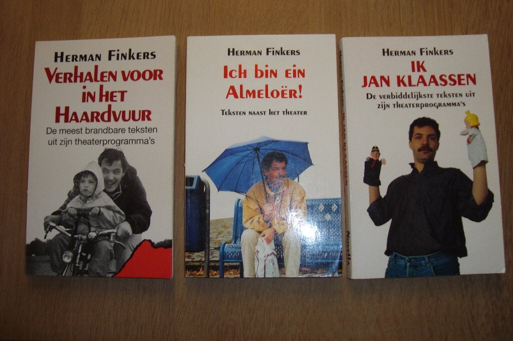 Herman Finkers, Gelezen, Ophalen of Verzenden, Verhalen, Herman Finkers