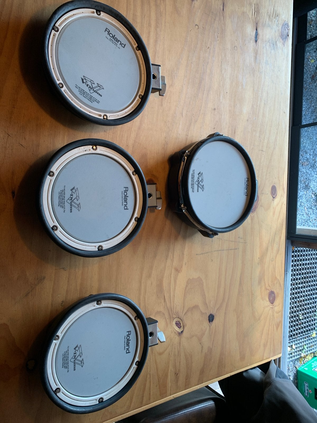 Roland V-Drums PDX-100 en PDX-8 V-Pads, Ophalen of Verzenden, Gebruikt, Drums of Percussie