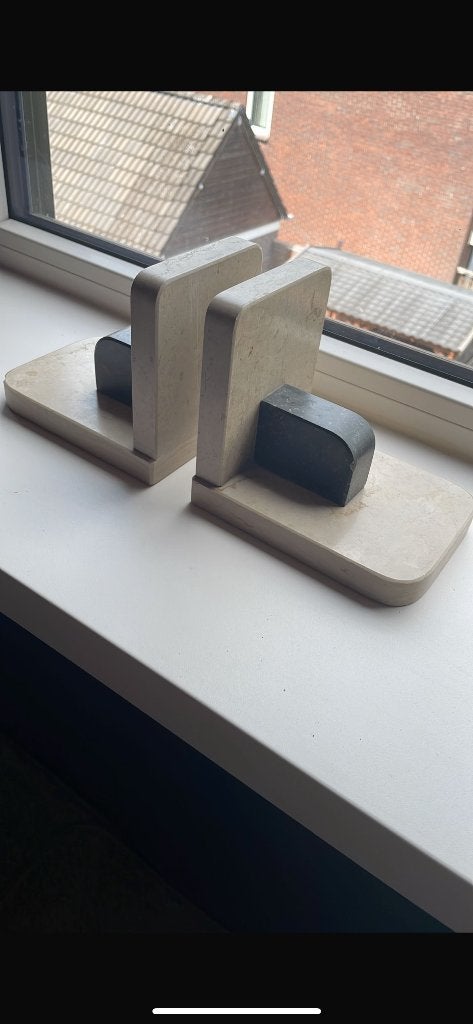 Boekensteunen van steen, Huis en Inrichting, Ophalen, Zo goed als nieuw