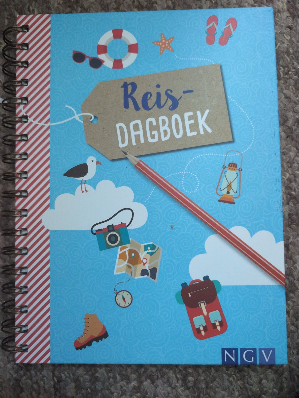 reisdagboek, Ophalen of Verzenden, Zo goed als nieuw