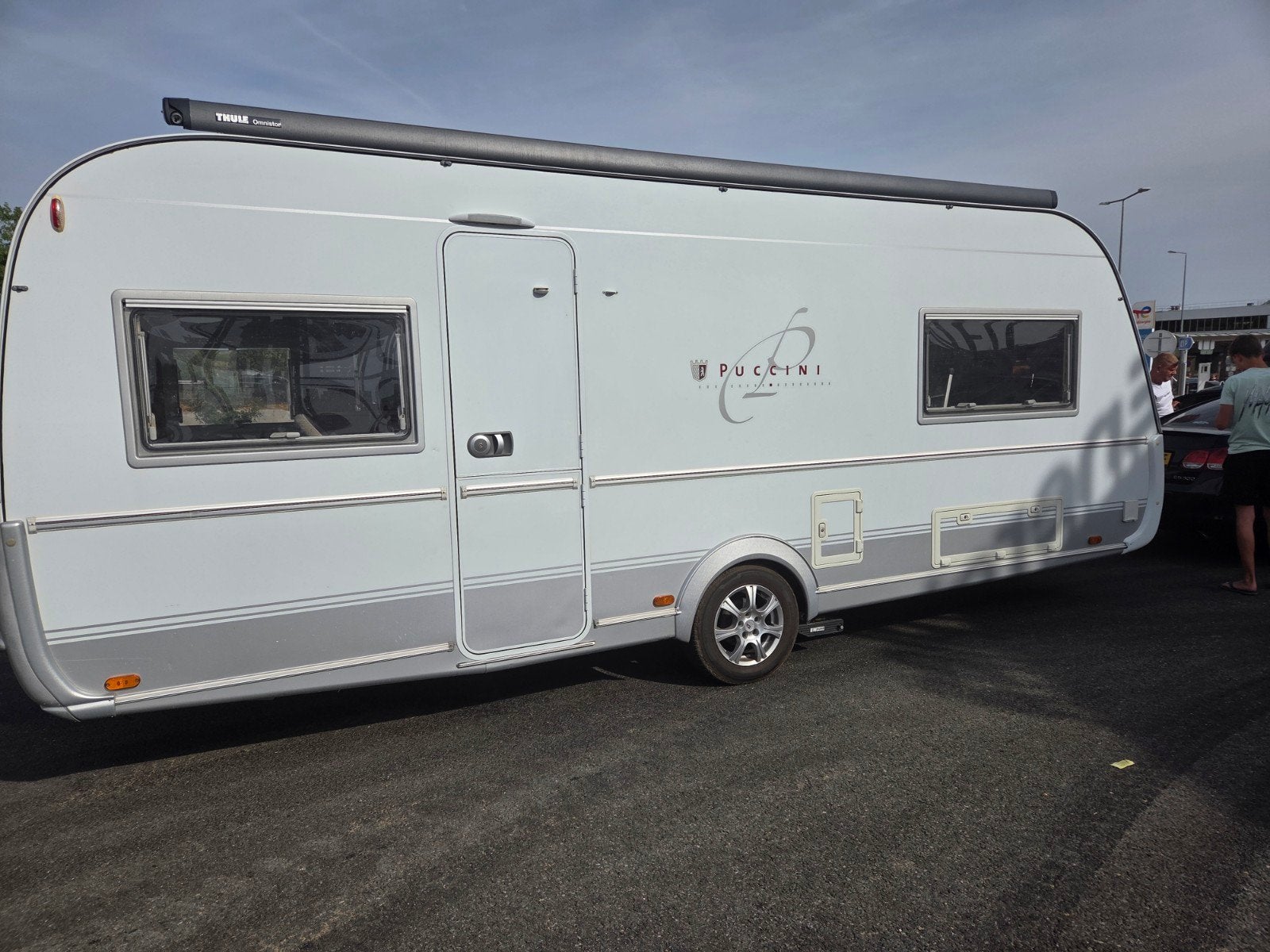 Tabbert Puccini 550E, enkele bedden, airco, mover, dakluifel, 2 aparte bedden, Tabbert, Airco, Particulier