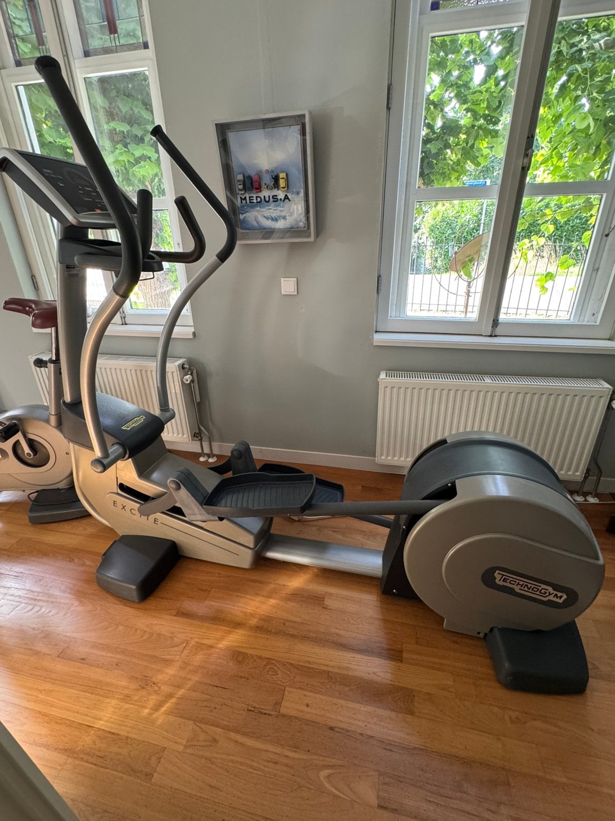 Technogym Excite Crosstrainer – Professioneel, Sport en Fitness, Ophalen, Zo goed als nieuw, Benen, Crosstrainer