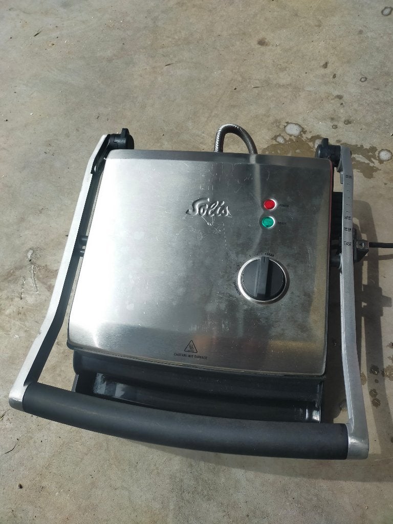 contactgrill, Ophalen, Zo goed als nieuw