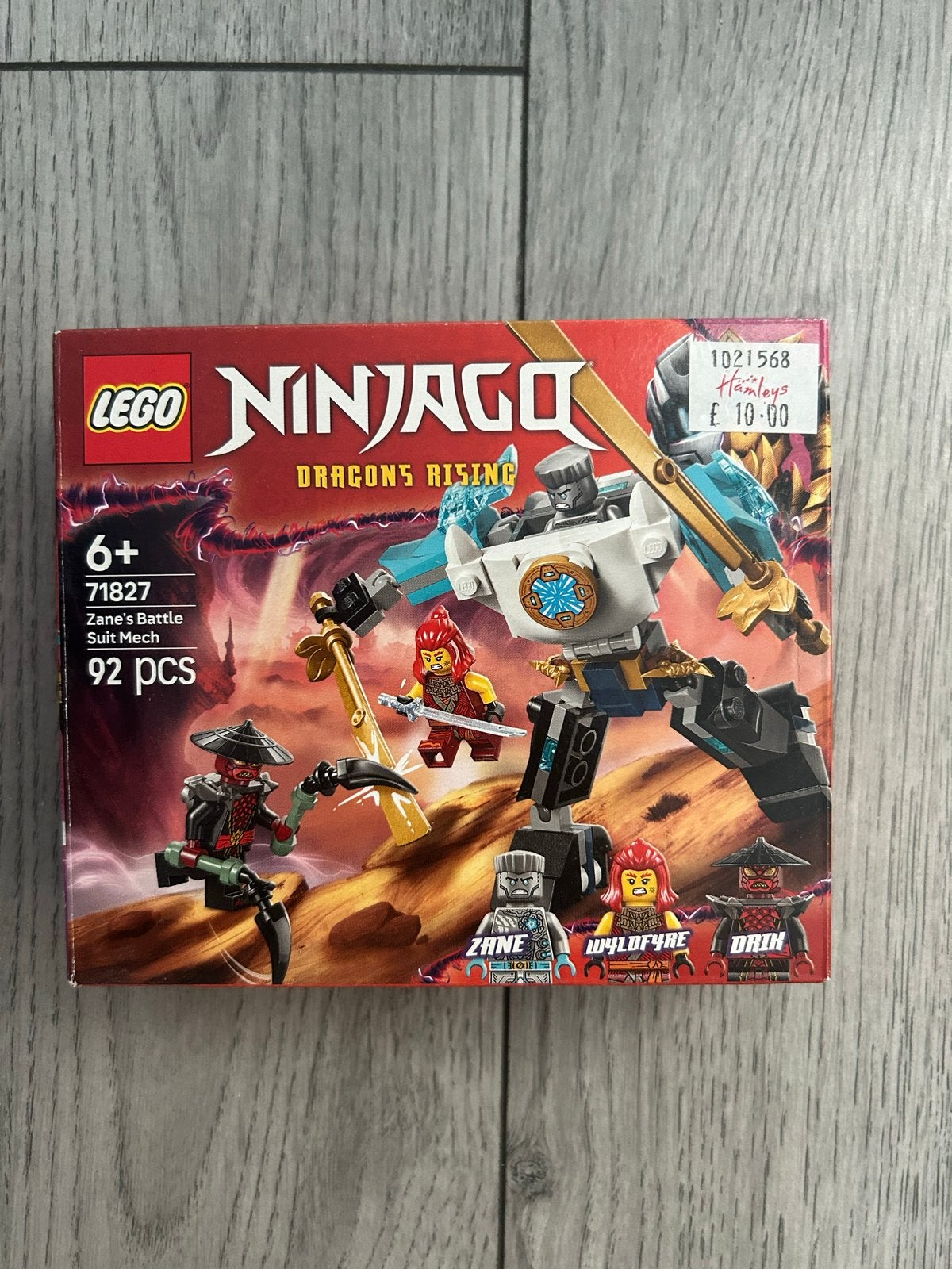 LEGO Ninjago 71827 Zane's Battle Suit Mech - Nieuwstaat, Verzenden, Lego, Zo goed als nieuw, Compleet