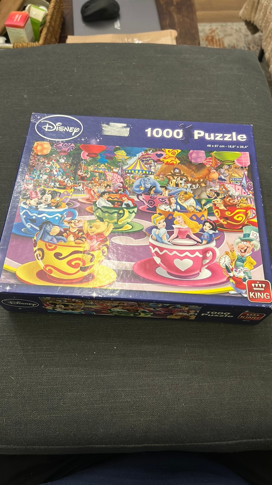 Disney puzzel 1000 stuks, Hobby en Vrije tijd, Ophalen of Verzenden, 500 t/m 1500 stukjes, Zo goed als nieuw