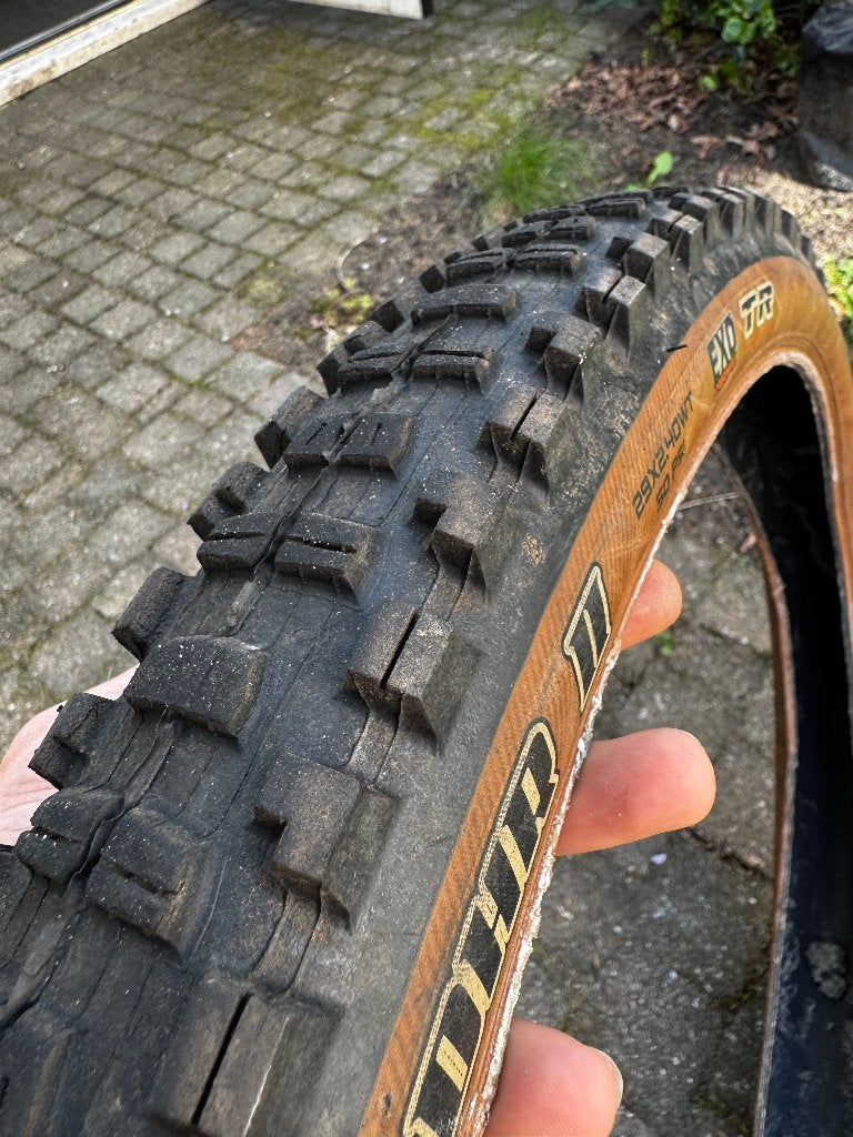 Maxxis Minion DHR II 29 x 2.4" WT EXO/TR/SKINWALL tubeless r, Wiel, Elektrische fiets, Ophalen of Verzenden, Zo goed als nieuw