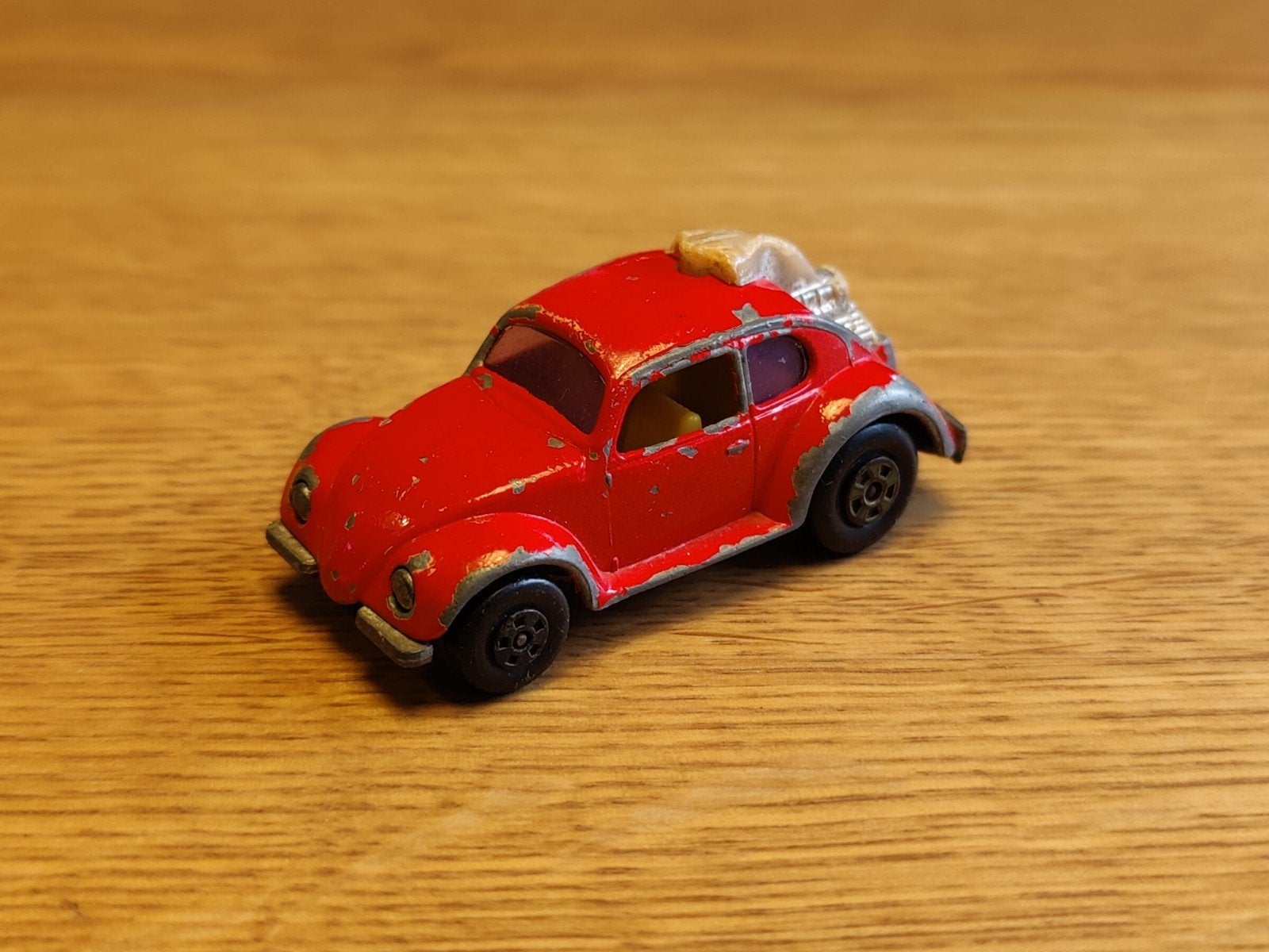Matchbox VW Kever Volks Dragon ROOD, Ophalen of Verzenden, Zo goed als nieuw, Auto