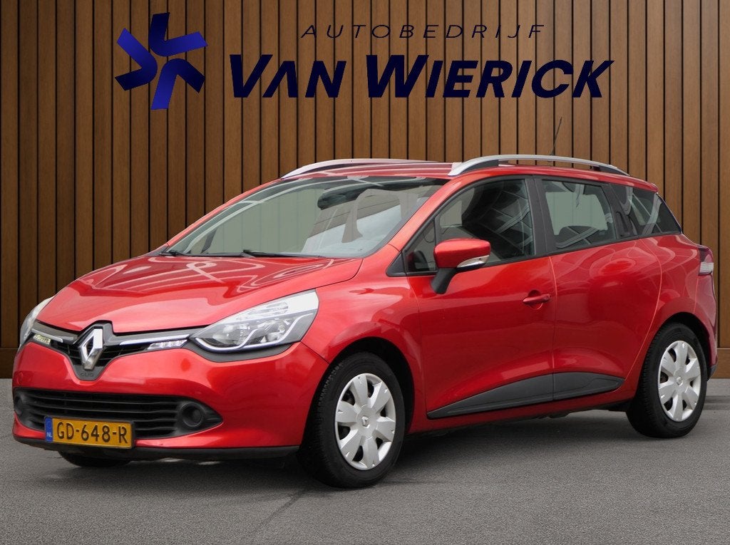 Renault Clio Estate 0.9 TCe Expression 90PK | Trekhaak | Cru, Auto's, Renault, Bedrijf, Te koop, Clio, ABS, Airbags, Airconditioning