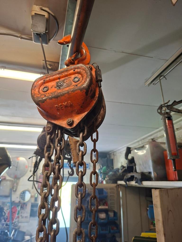 Takel RENA 1.5 ton - Handmatige kettingtakel, Ophalen of Verzenden