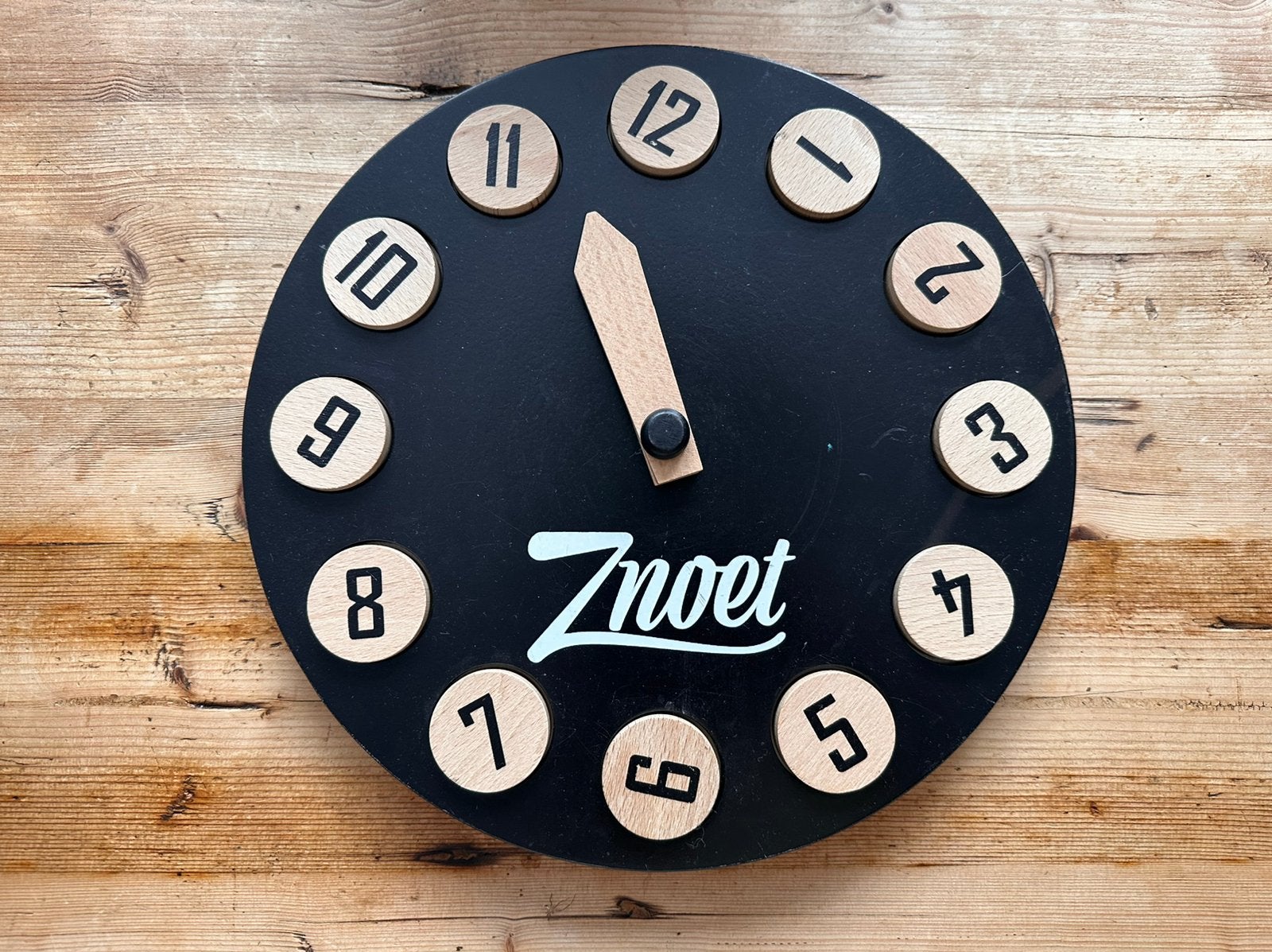 Znoet houten klok leerzaam speelgoed Montessori, Ophalen, Taal en Lezen