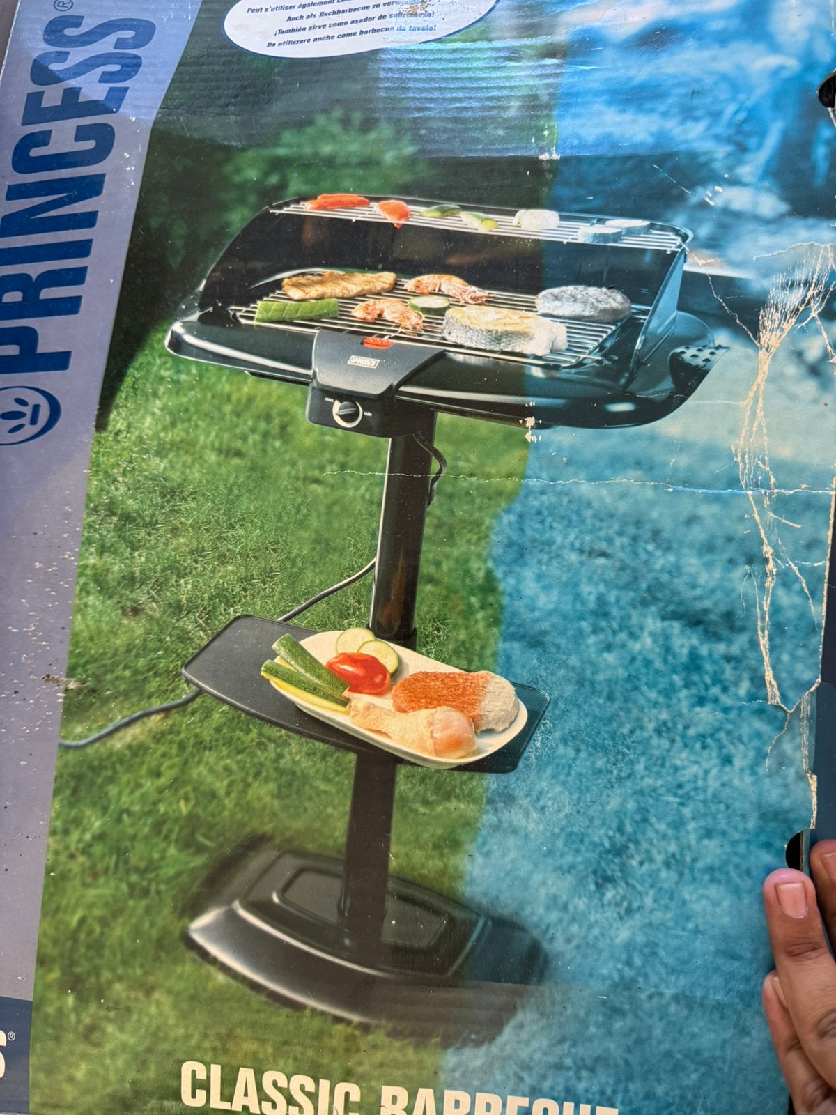 Elektrische staande barbecue – Gratis, Tuin en Terras, Elektrische barbecues, Ophalen