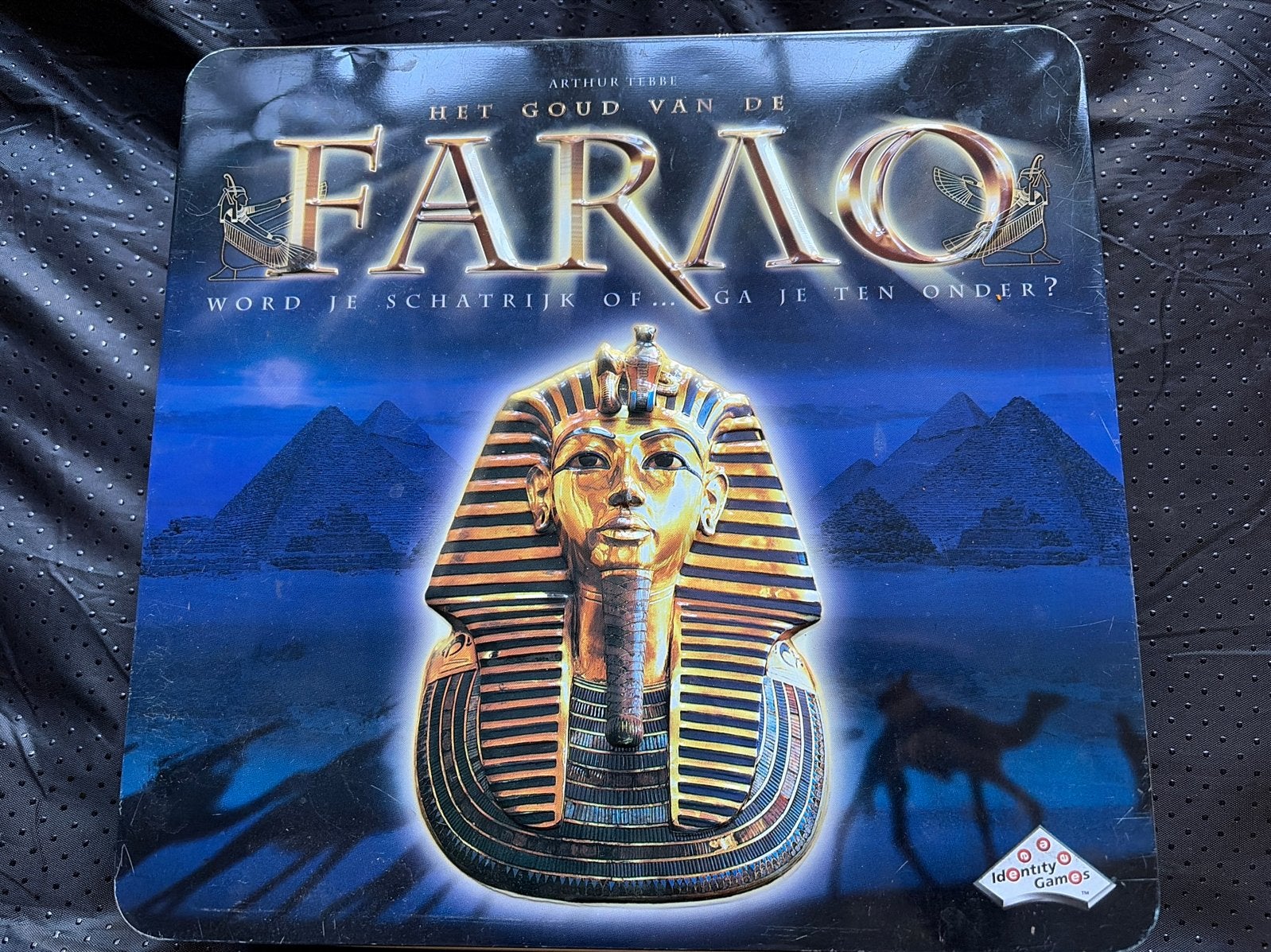Farao: Het Goud van de Farao Bordspel, Drie of vier spelers, Ophalen of Verzenden, Zo goed als nieuw