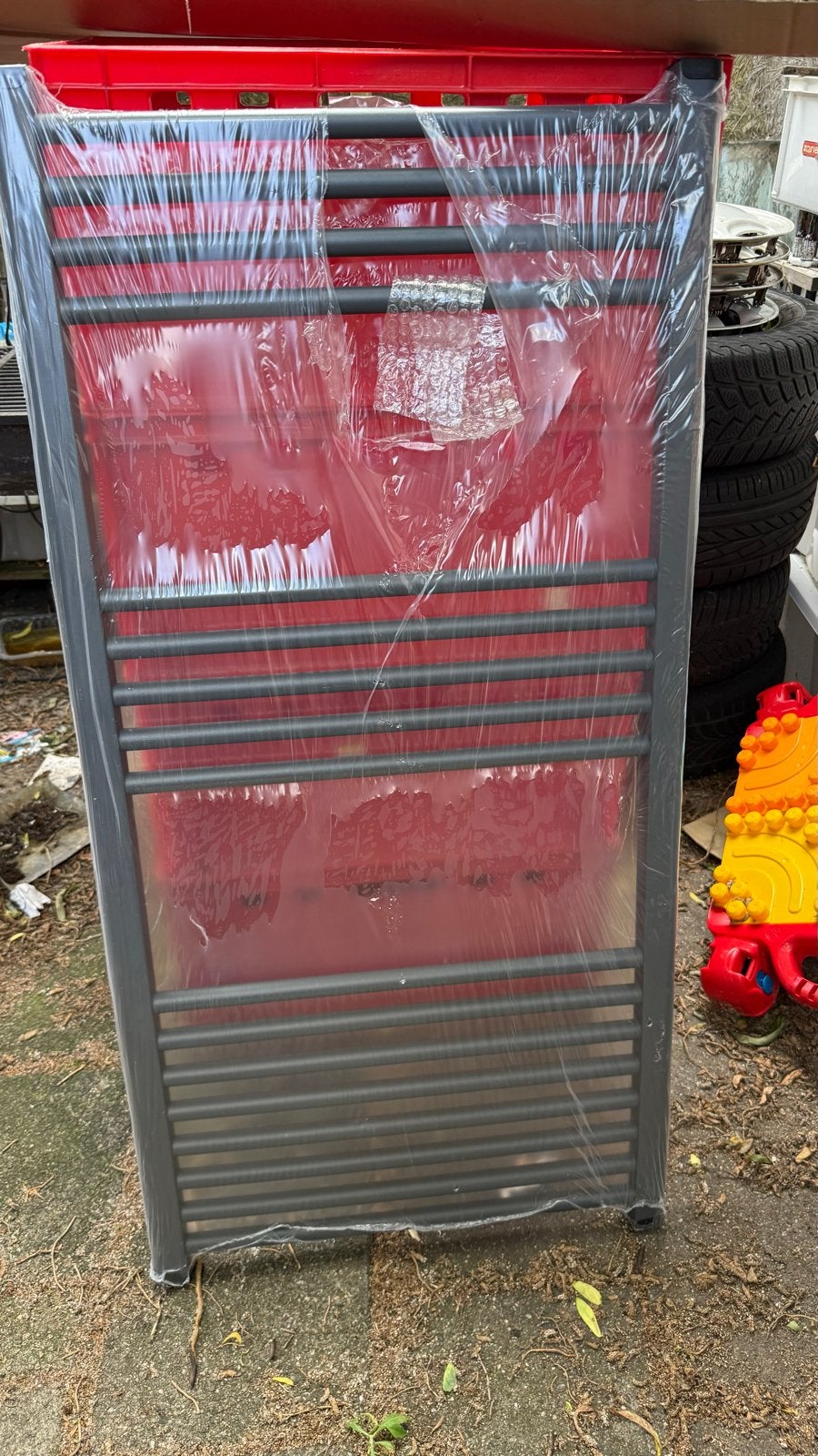 Nieuwe Handdoekradiator 120x60 cm Antraciet, Ophalen, Nieuw