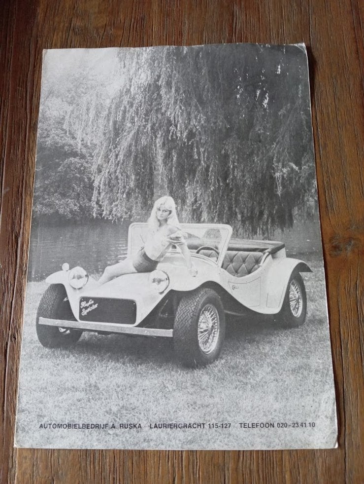 Ruska Sprinter + Prijzen 4 pag., Boeken, Verzenden, Zo goed als nieuw, Overige merken