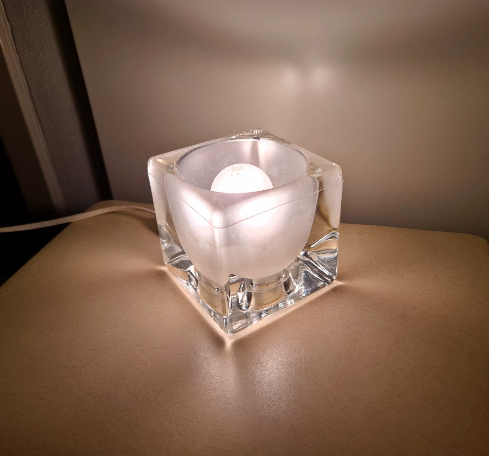 Peil & Putzler kubus lamp ice cube lamp glas sfeerlicht top, Ophalen