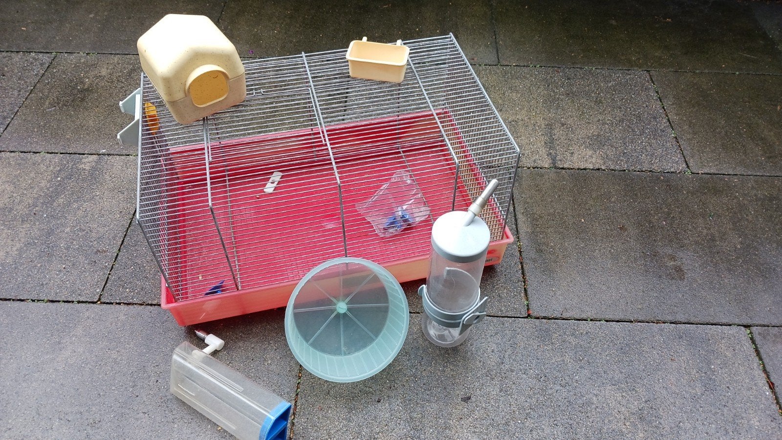 knaagdierhokje, Dieren en Toebehoren, Kooi, Gebruikt, Minder dan 75 cm, Hamster