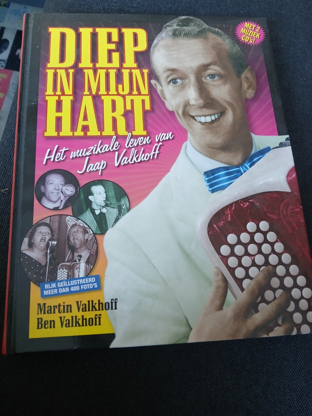 Diep in mijn hart: Het muzikale leven van Jaap Valkhoff, Ophalen of Verzenden, Zo goed als nieuw, Artiest, Martin Valkhoff, Ben Valkhoff